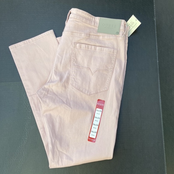 New GUESS Medium Rise Scotch Skinny Jeans SZ 36x30 - Picture 2 of 6